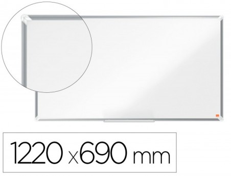 QUADRO BRANCO NOBO 122 X 69 CM PREMIUM PLUS ACO VITRIFICADO