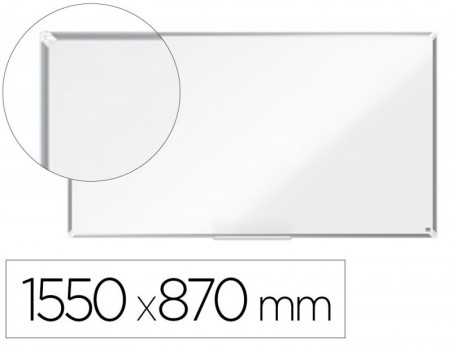 QUADRO BRANCO NOBO 155 X 87 CM PREMIUM PLUS ACO VITRIFICADO