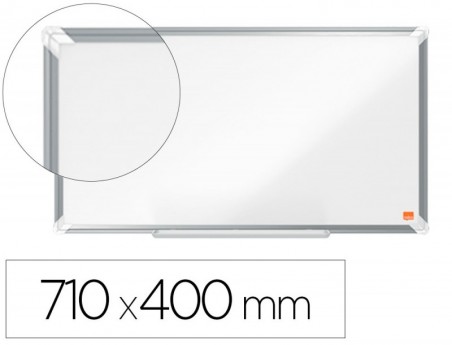 QUADRO BRANCO NOBO 71 X 40 CM PREMIUM PLUS ACO LACADO 32" MM