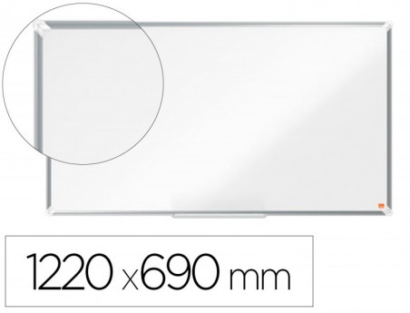 QUADRO BRANCO NOBO 122 X 69 CM PREMIUM PLUS ACO LACADO 55"