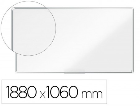 QUADRO BRANCO NOBO 188 X 106 CM PREMIUM PLUS ACO LACADO 85"