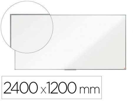 QUADRO BRANCO NOBO PREMIUM PLUS MELAMINA 2400X1200 MM