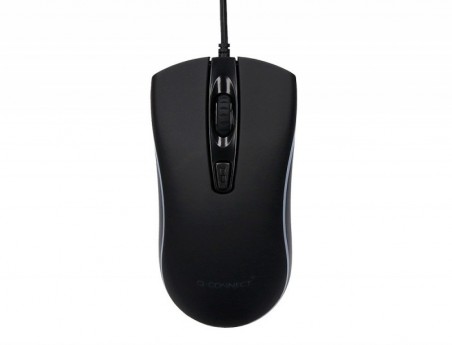 RATO LIDERPAPEL GAMING Q-CONNECT RATOS OTICO COM CABO DPI 4