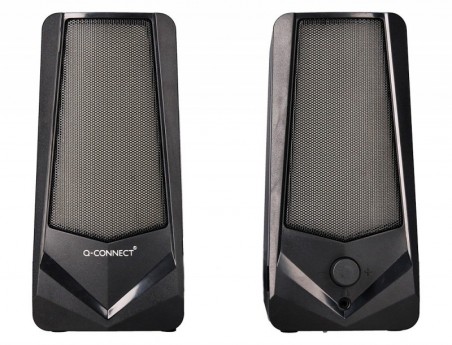 COLUNAS Q-CONNECT GAMING BLUE TOOTH COM ILUMINACAO RGB 2X3W