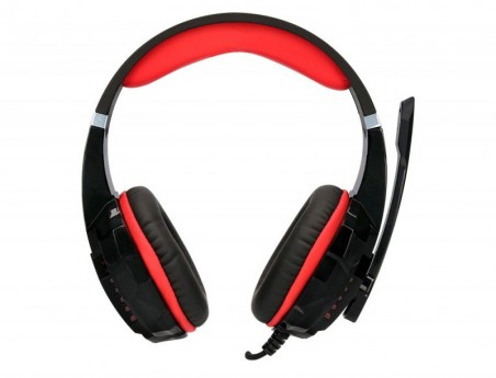 AURICULARES PARA GAMING Q-CONNECT COM MICROFONE AJUSTAVEL