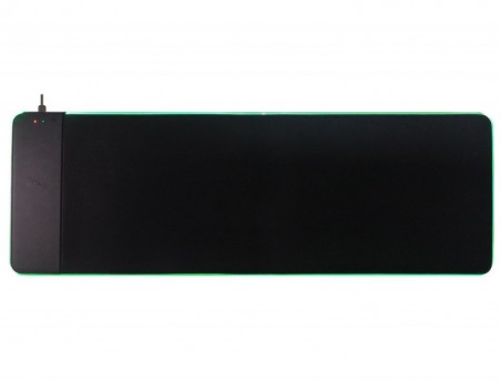 TAPETE DE RATO Q-CONNECT TAPETES PRETO GAMING COM CARREGADOR