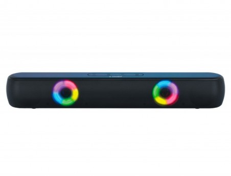 BARRA DE SOM Q-CONNECT COLUNAS BLUETOOTH COM ILUMINACAO LED