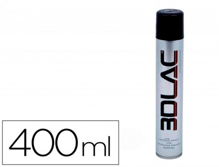 LACA ADESIVA 3D COLIDO PARA IMPRESSAO 3D SPRAY DE 400ML