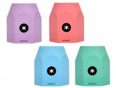 PORTA LAPIS ANTARTIK COPOS SILICONA SORTIDOS SILICONE CORES