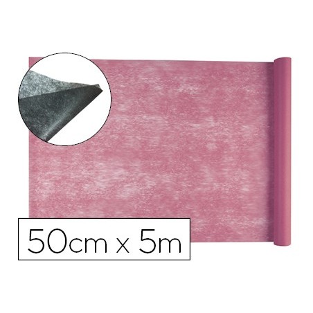 TECIDO SEM TECER LIDERPAPEL 25 G/M2 ROLO DE 5 MT ROSA