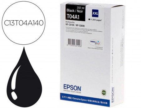TINTEIRO EPSON WF-C8190 / WF-C8690 XXL PRETO