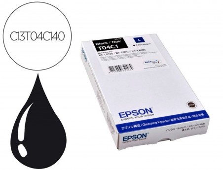 TINTEIRO EPSON T04C1 PRETO 2900 PAGINAS
