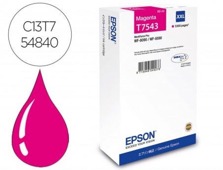 TINTEIRO EPSON MAGENTA XXL 7000P WF-8X90