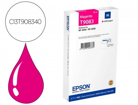 TINTEIRO EPSON WF-6590DWF/WF-6090DW MAGENTA XL
