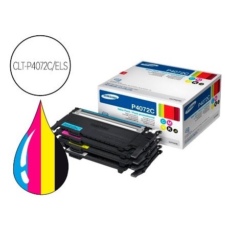 TONER SAMSUNG KIT CMYK CLP-320/325 CLX-3180/3185 PRETO MAGEN
