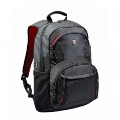 PORT MOCHILA HOUSTON BLACK/RED 15.6"