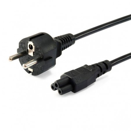 EQUIP CABO POWER SCHUKO STRAIGHT/ IEC 60320 (C5) 3.0M BLACK