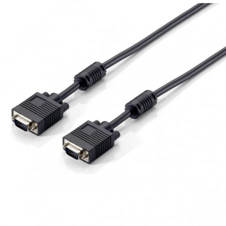 EQUIP CABO VGA HDB15 M/M BLINDADO C/FERRITE - 5MT