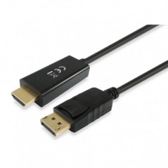 EQUIP CABO DISPLAYPORT HDMI 5M PRETO