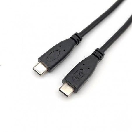 EQUIP CABO USB 2.0 C TO C CABLE M/M, 3.0M 480M TRANSFER BLAC