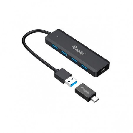 EQUIP LIFE HUB USB E USB-C 4xUSB3 1xUSB-C 5V