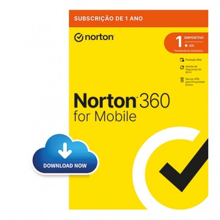 NORTON 360 MOBILE PO 1 USER 1 DEVICE 12MO GENERIC RSP DRMKEY