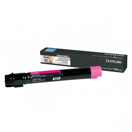 LEXMARK TONER MAGENTA X95X EXTRA HIGH  22K