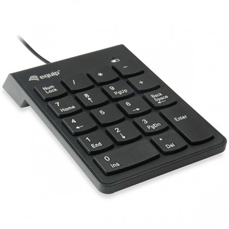 EQUIP LIFE TECLADO NUMERICO USB BLACK