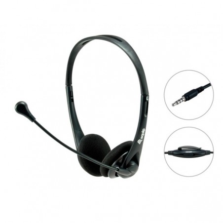 EQUIP LIFE HEADSETS C/MICRO FUNÇÃO VOLUME E MUTE JACK 3.5"