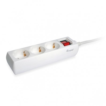 EQUIP TOMADA 3-OUTLET POWER STRIP COM INTERRUPTOR