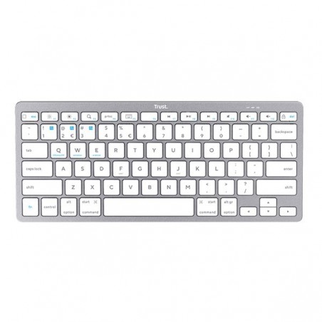 TRUST BASICS TECLADO BLUETOOTH CINZA PT