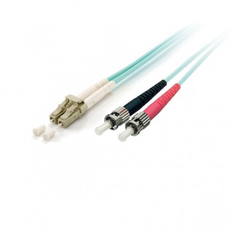 EQUIP CHICOTE FIBRA DUPLEX MULTIMODE 50/125 LC/ST OM3  LSOH
