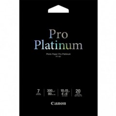 CANON PAPEL PHOTO PLATINUM PT101 20 FLS