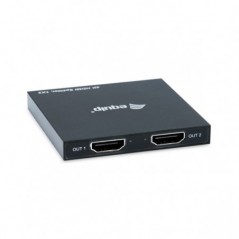 EQUIP MULTIPLICADOR ULTRA SLIM 2-PORT HDMI SPLITTER USB POWE