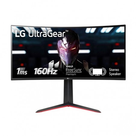 LG MONITOR VA 34" 21:9 CURVO QHD 160HZ 1MS HDMI DP HAS COLUN