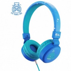 PLANET BUDDIES WHALE WIRED KIDS HEADPHONE BLUE