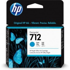 HP TINTEIRO DESIGNJET CIANO 712 29ML