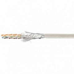 EQUIP BOBINE CABO REDE S/FTP CAT6 LSZH COBRE SOLIDO 100MT