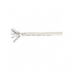 EQUIP BOBINE CABO REDE S/FTP CAT6A LSZH 100MT CINZA
