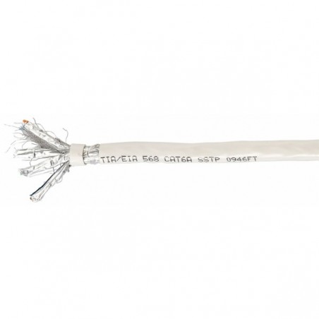 EQUIP BOBINE CABO REDE S/FTP CAT6A LSZH COBRE SOLIDO 305MT
