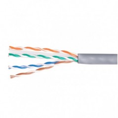 EQUIP BOBINE CABO REDE U/UTP CAT6A LSZH COBRE SOLIDO 305MT