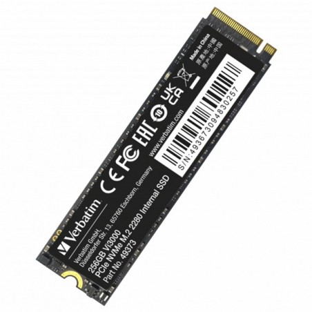 VERBATIM SSD VI3000 256GB PCIE NVME M.2 (3000MB/S)