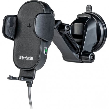 VERBATIM CARREGADOR RAPIDO E SUPORTE CARRO FWC-01 QI WIRELES