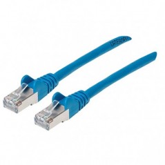 EQUIP CHICOTE CAT6 A S/FTP PATCH 0.25MT AZUL