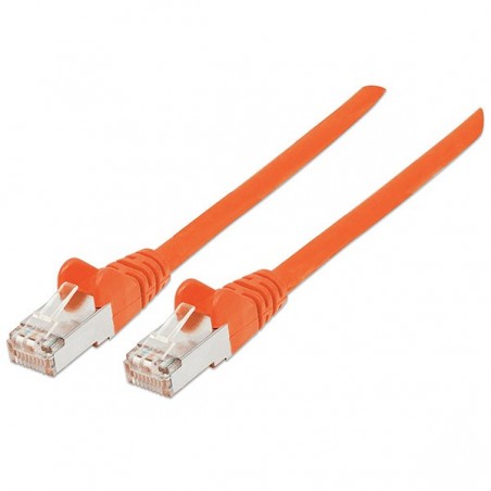 EQUIP CHICOTE CAT6A S/FTP PATCH 0.5MT LARANJA