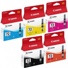 CANON TINTEIRO PACK PBK/GY/PM/PC/CO PGI-72