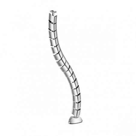 EQUIP ORGANIZADOR DE CABOS DUPLO CANAL CINZA 650862