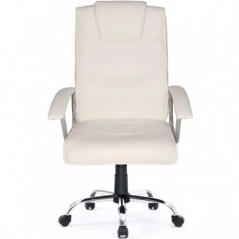 EQUIP CADEIRA DE ESCRITORIO EXECUTIVA ERGONOMICA BRANCA
