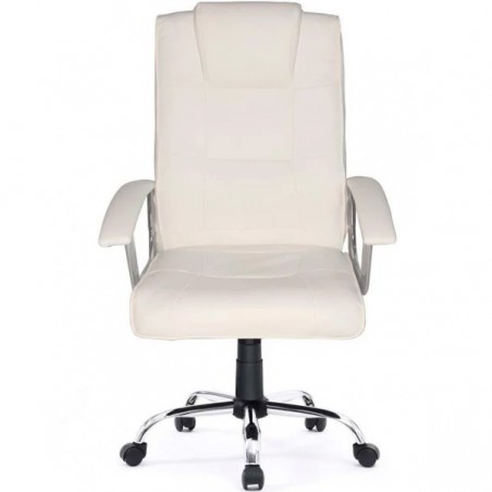 EQUIP CADEIRA DE ESCRITORIO EXECUTIVA ERGONOMICA BRANCA