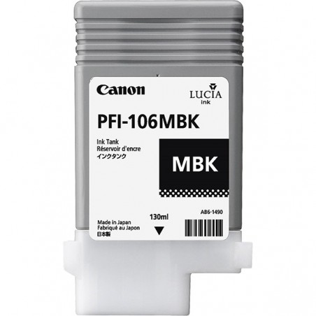 CANON TINTEIRO PRETO MATE PFI-106